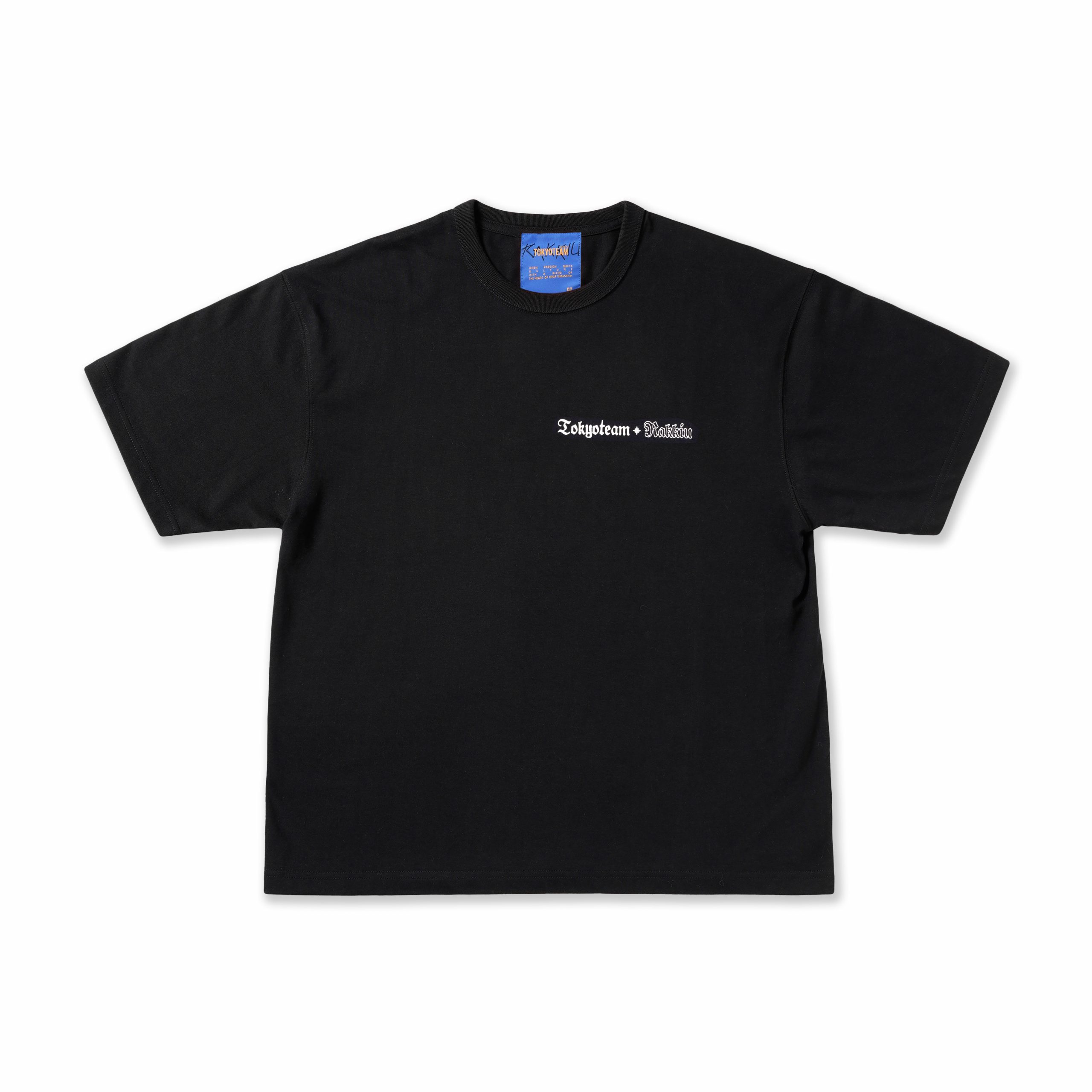 NAKAMA T-Shirt Black - RAKKIU