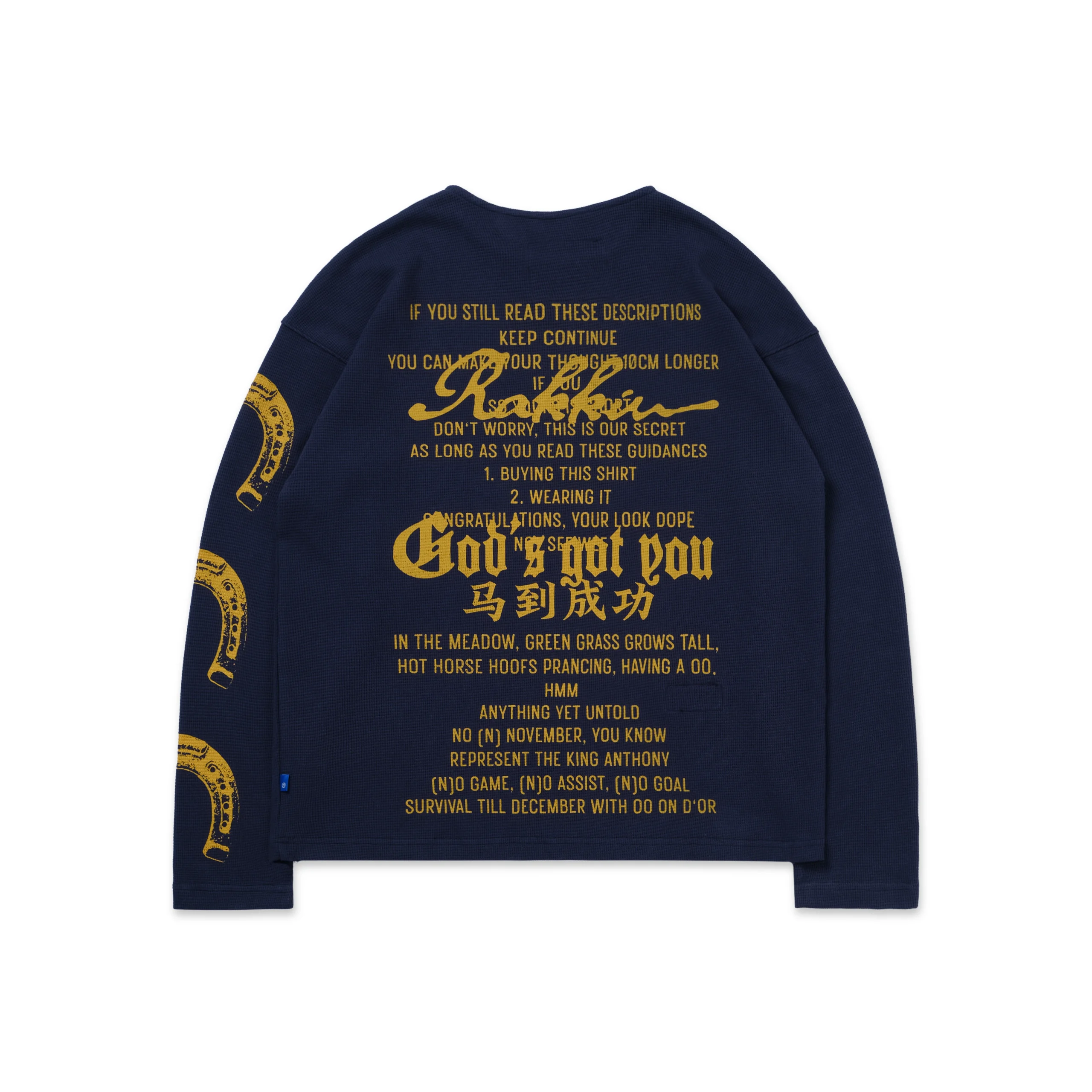 MA DAO Navy Long Sleeve