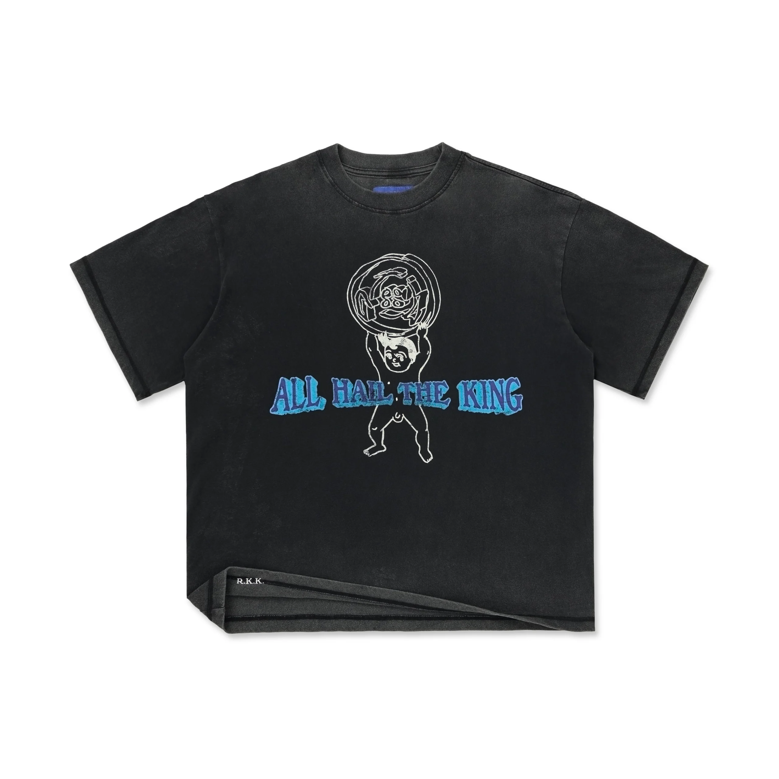 VANTUE Gray Washed Tee