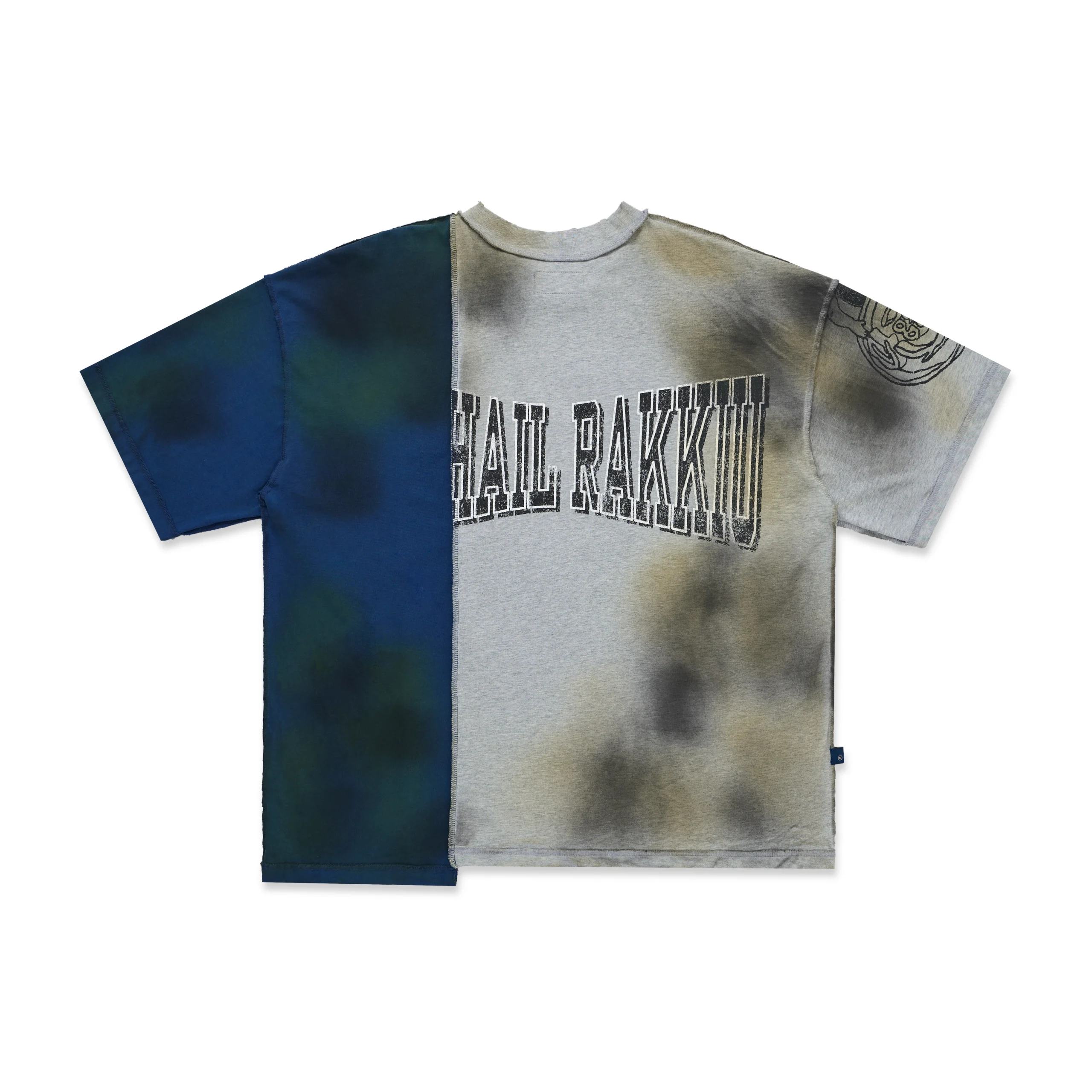 ALMOST HAFT HAFT Gray Tee