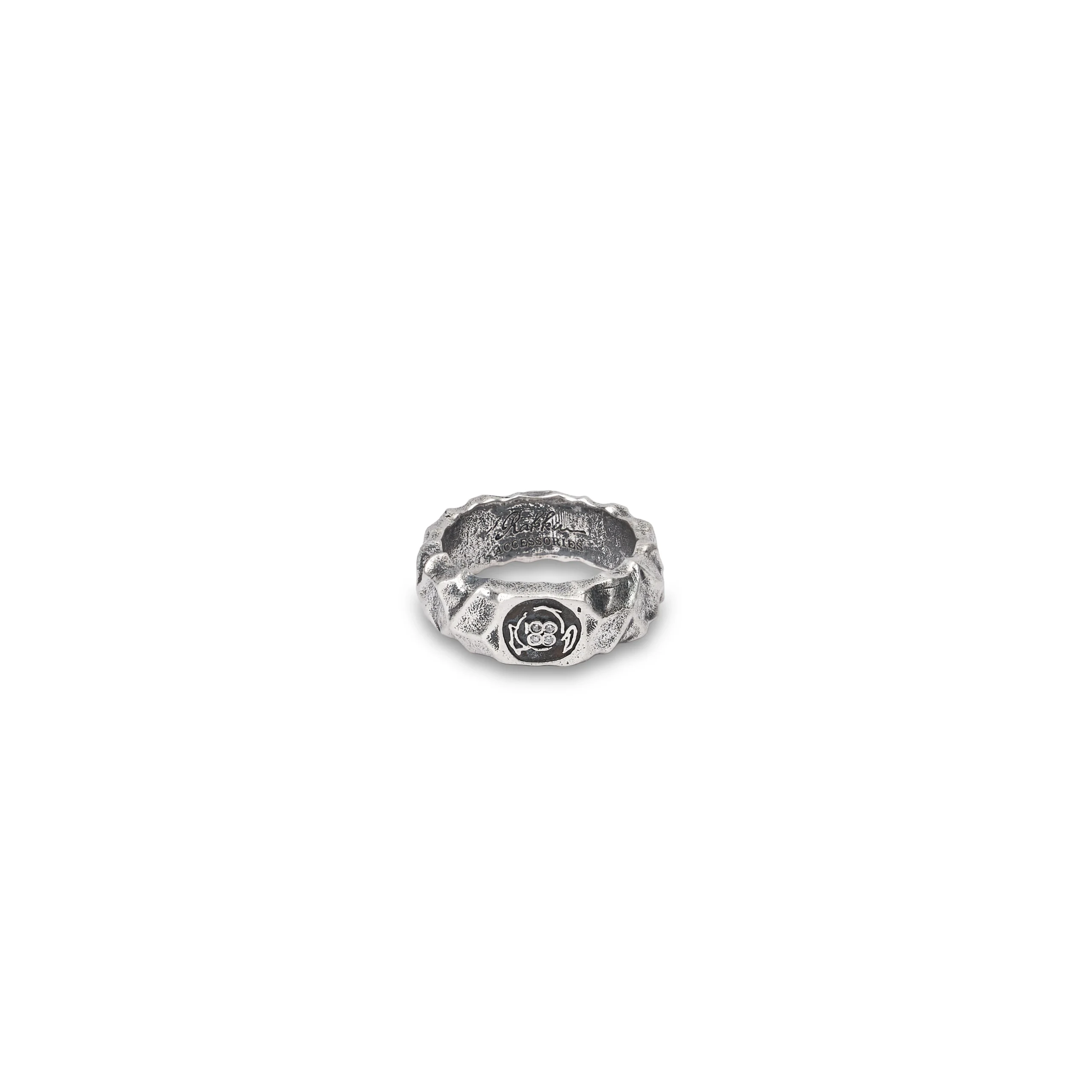 LAVA Band Silver Ring