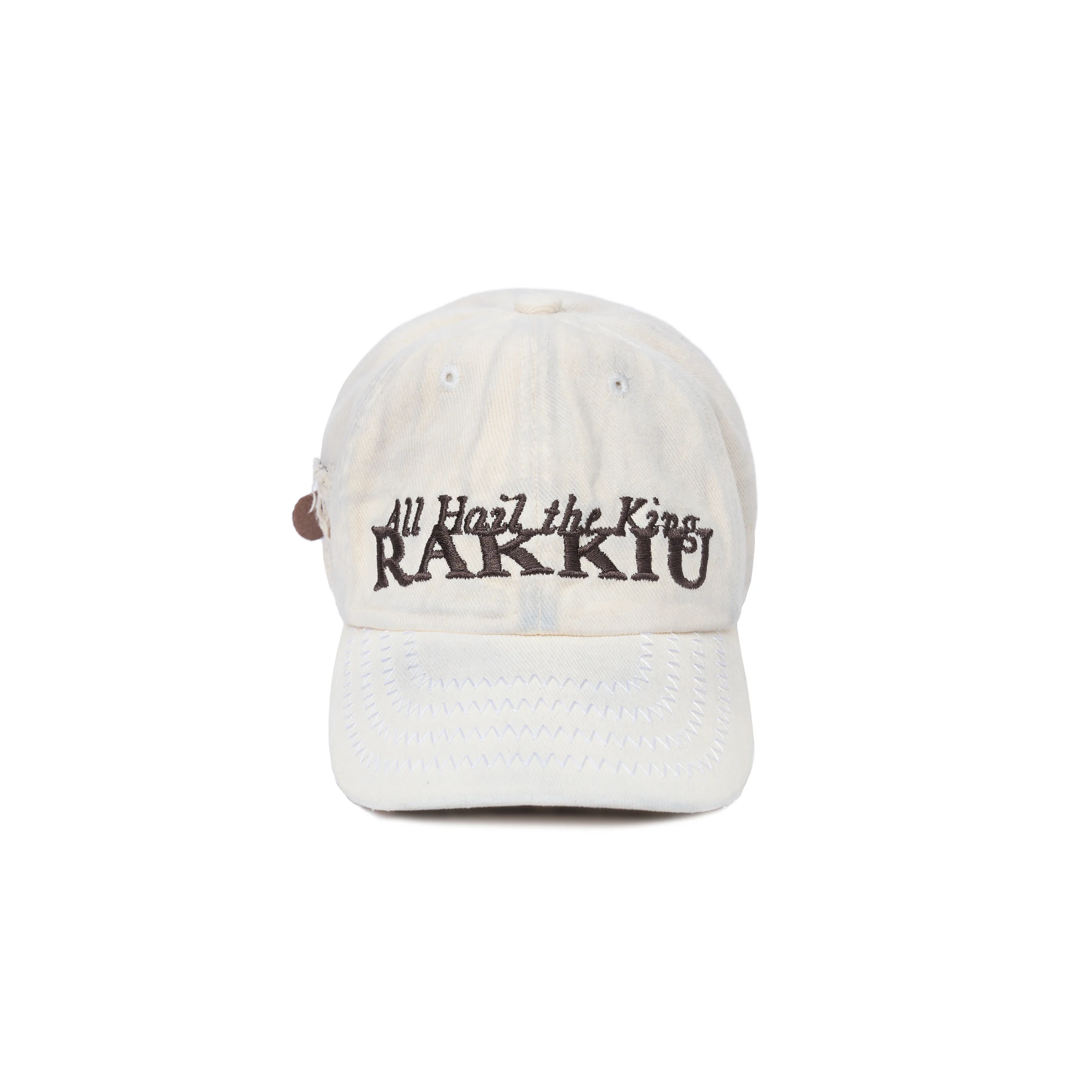 KING Washed White Cap
