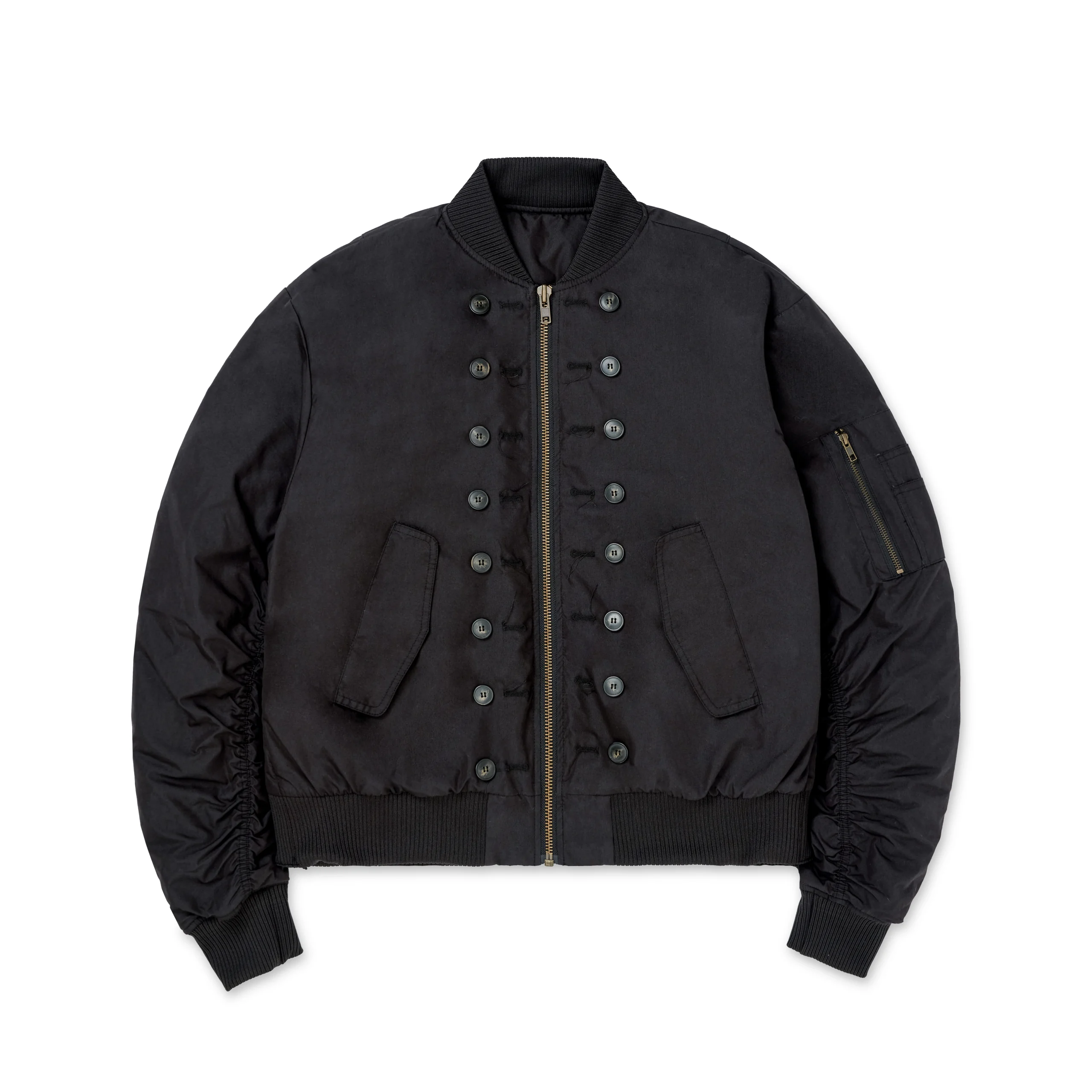 25Y Black Bomber Jacket