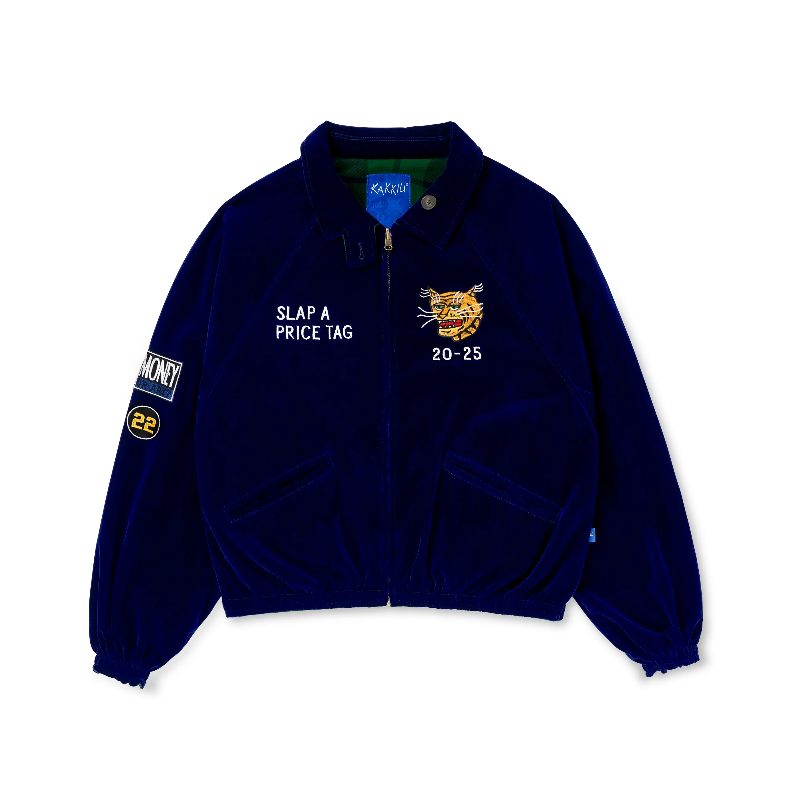 BREAD Midnight Blue Velvet Jacket