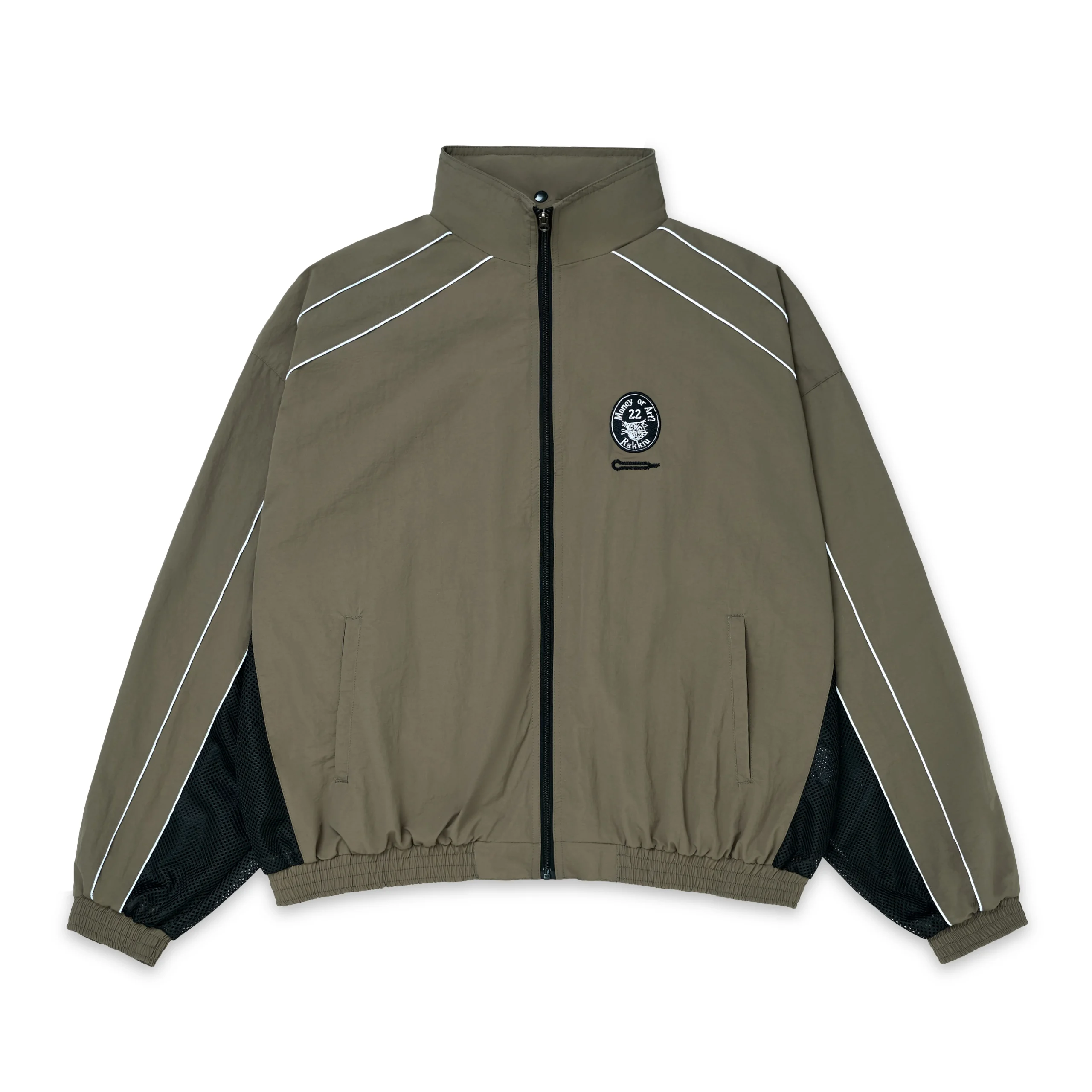 CLOUT Olive Windbreaker Jacket