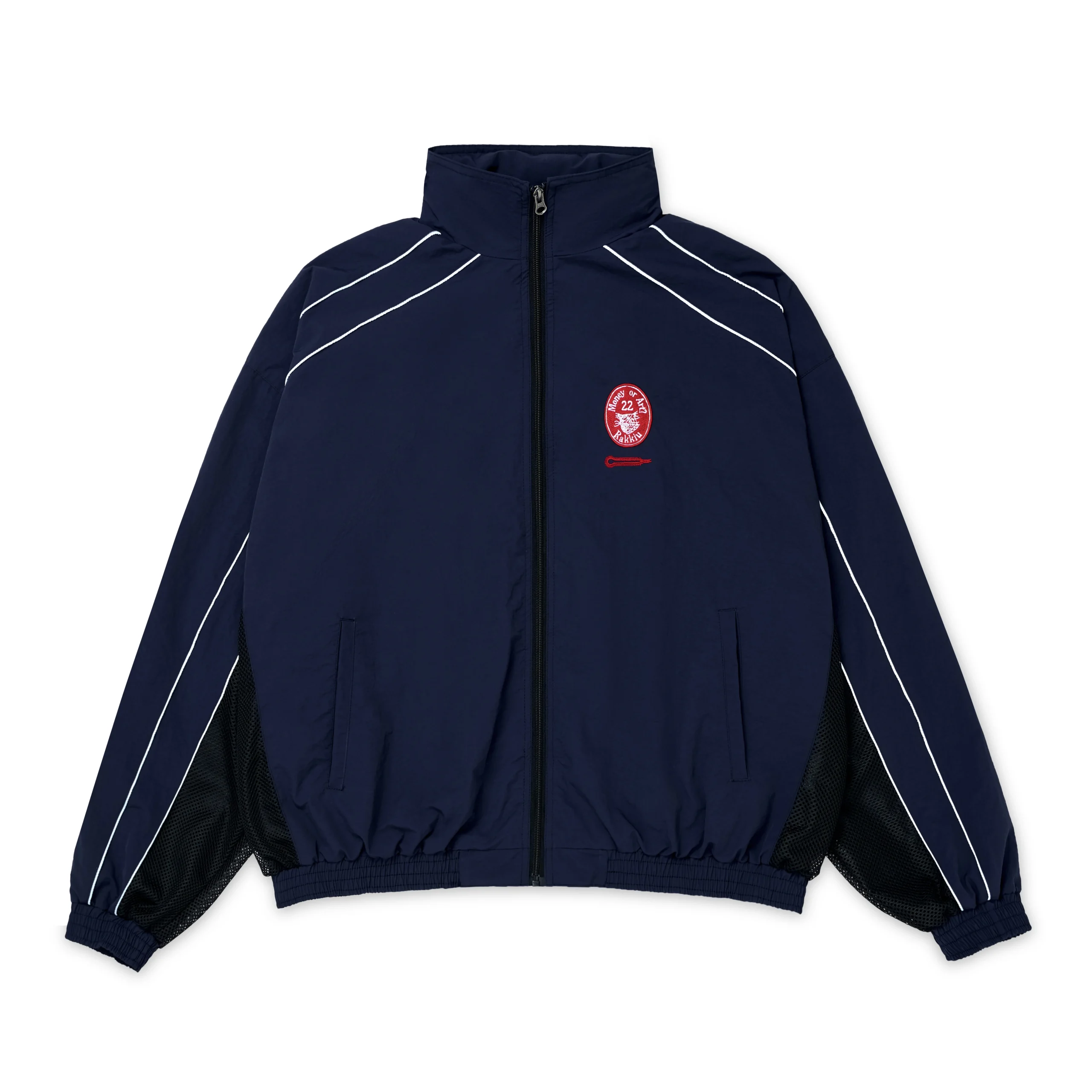 CLOUT Navy Windbreaker Jacket