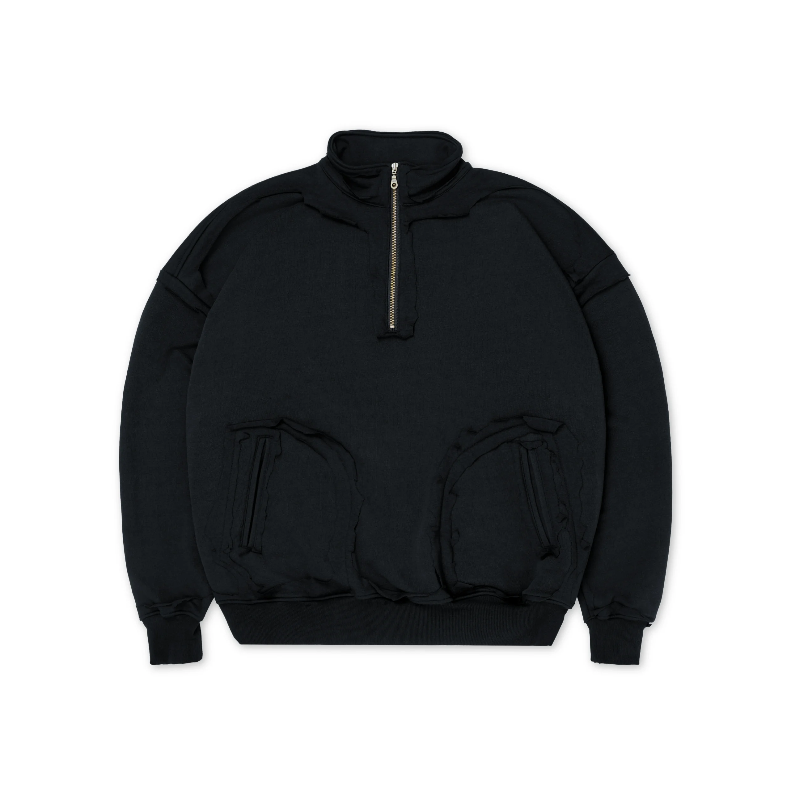 ART Black Polo Sweatshirt