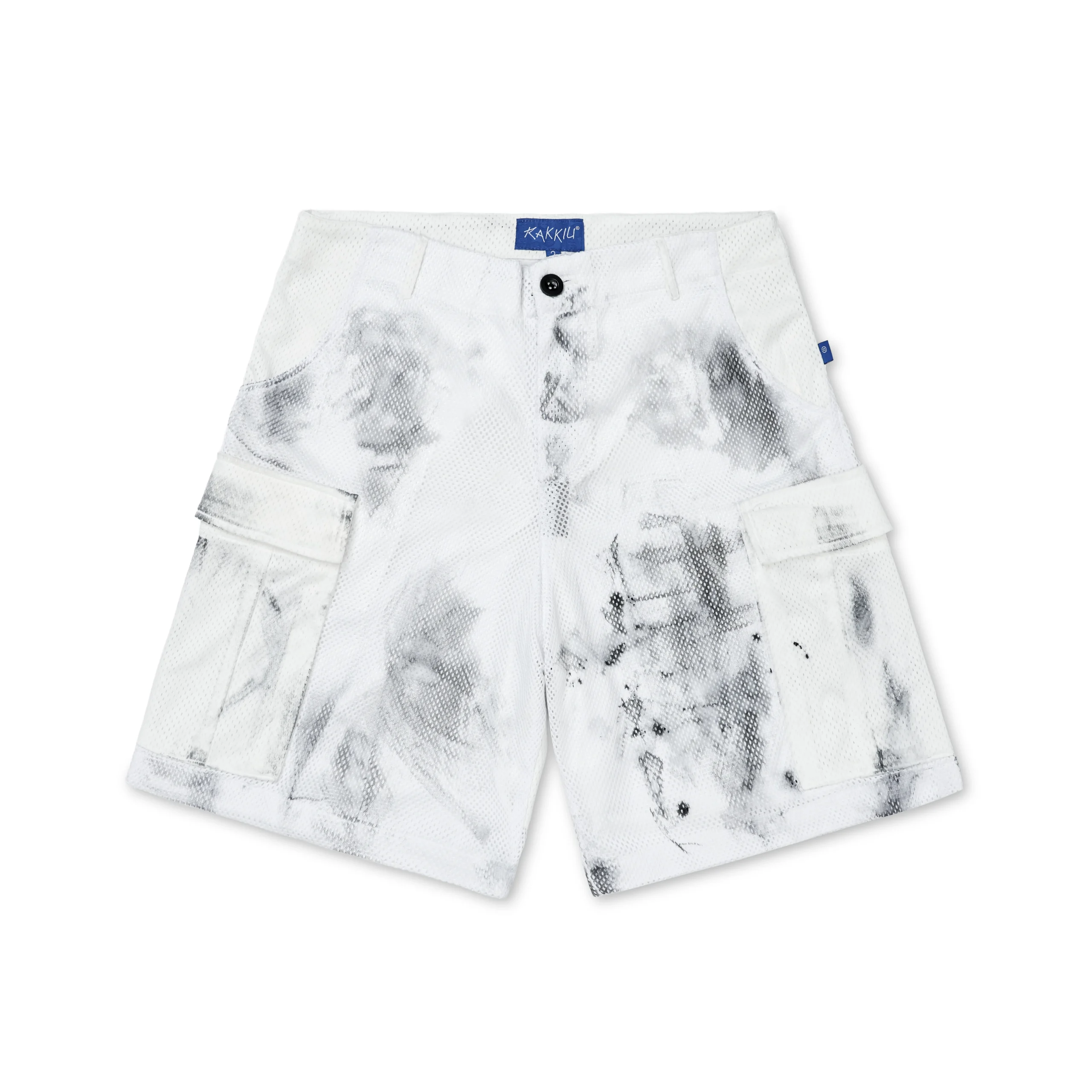 DREAMS White Mesh Cargo Shorts