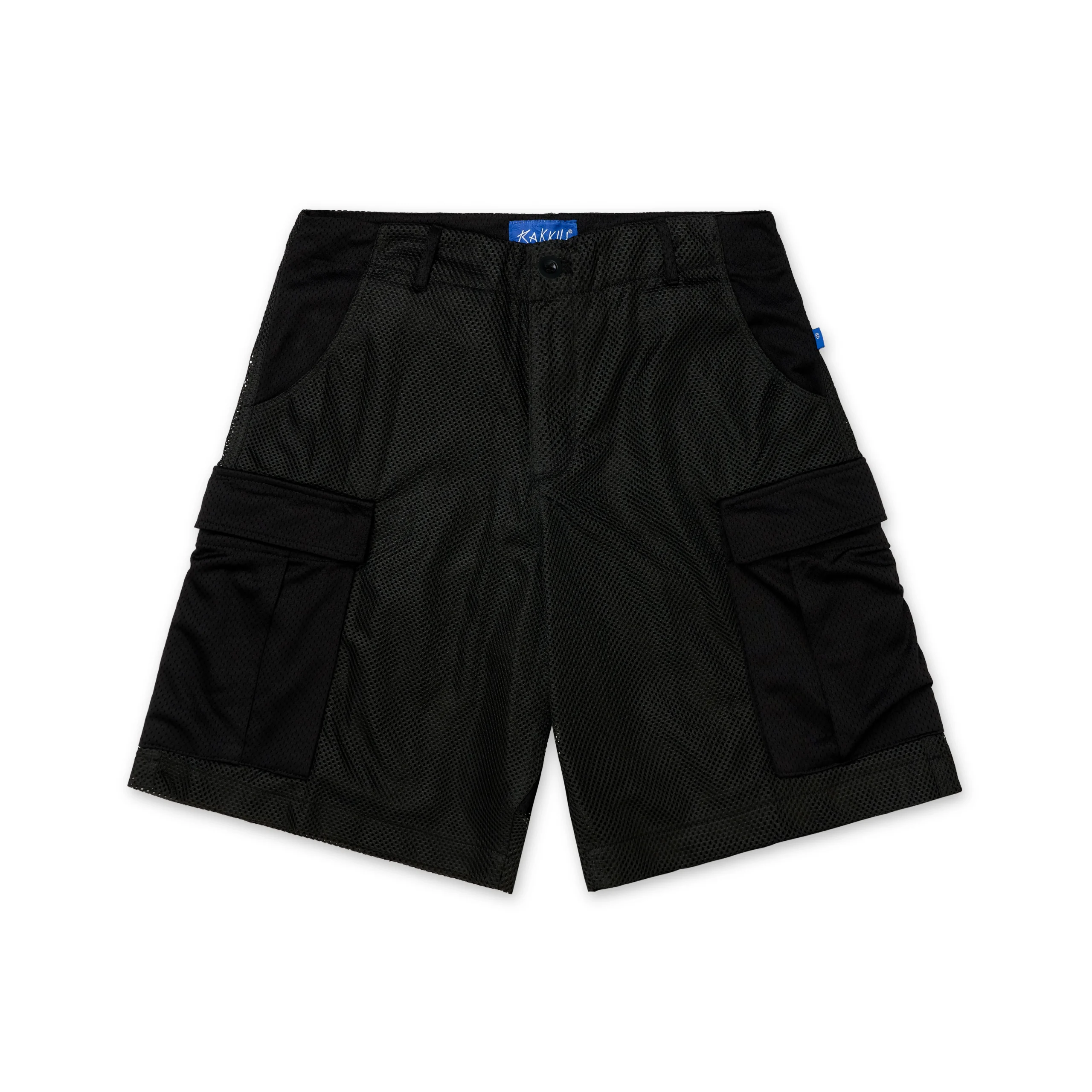DREAMS Black Mesh Cargo Shorts