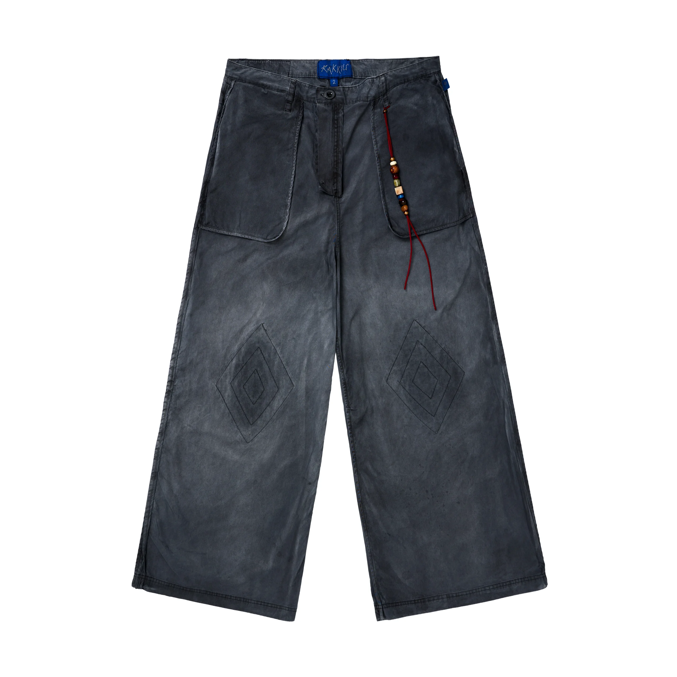 MONEY Washed Gray Pants