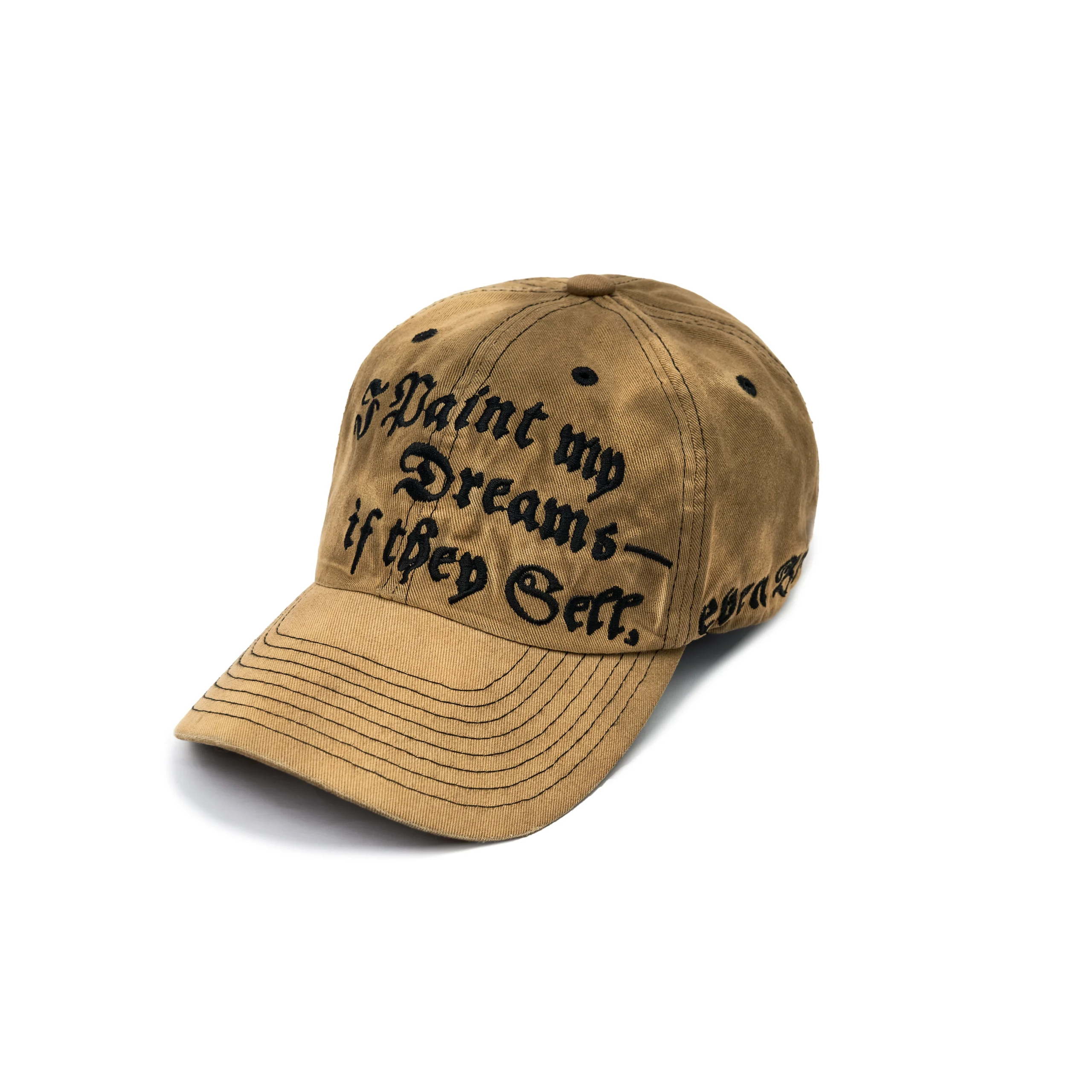 ATHWART Brown Washed Cap