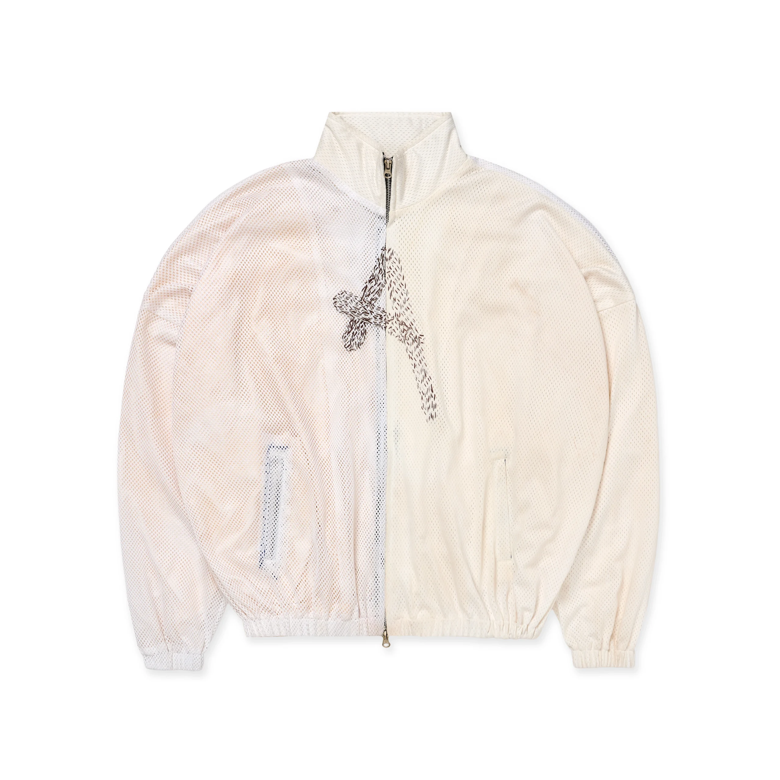 FW25 Runway WHITE MESH JACKET