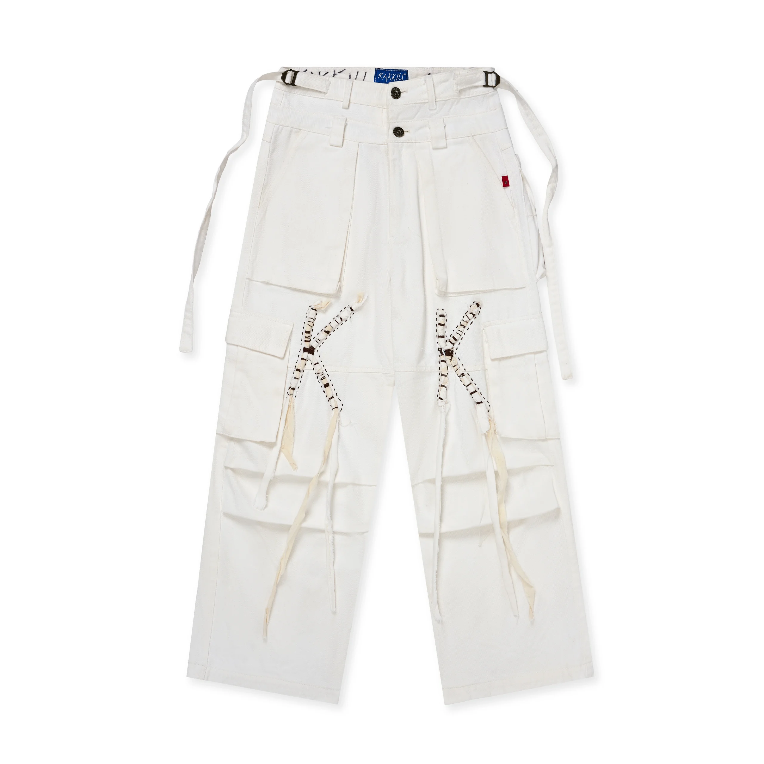 FW25 Runway WHITE DENIM CARGO