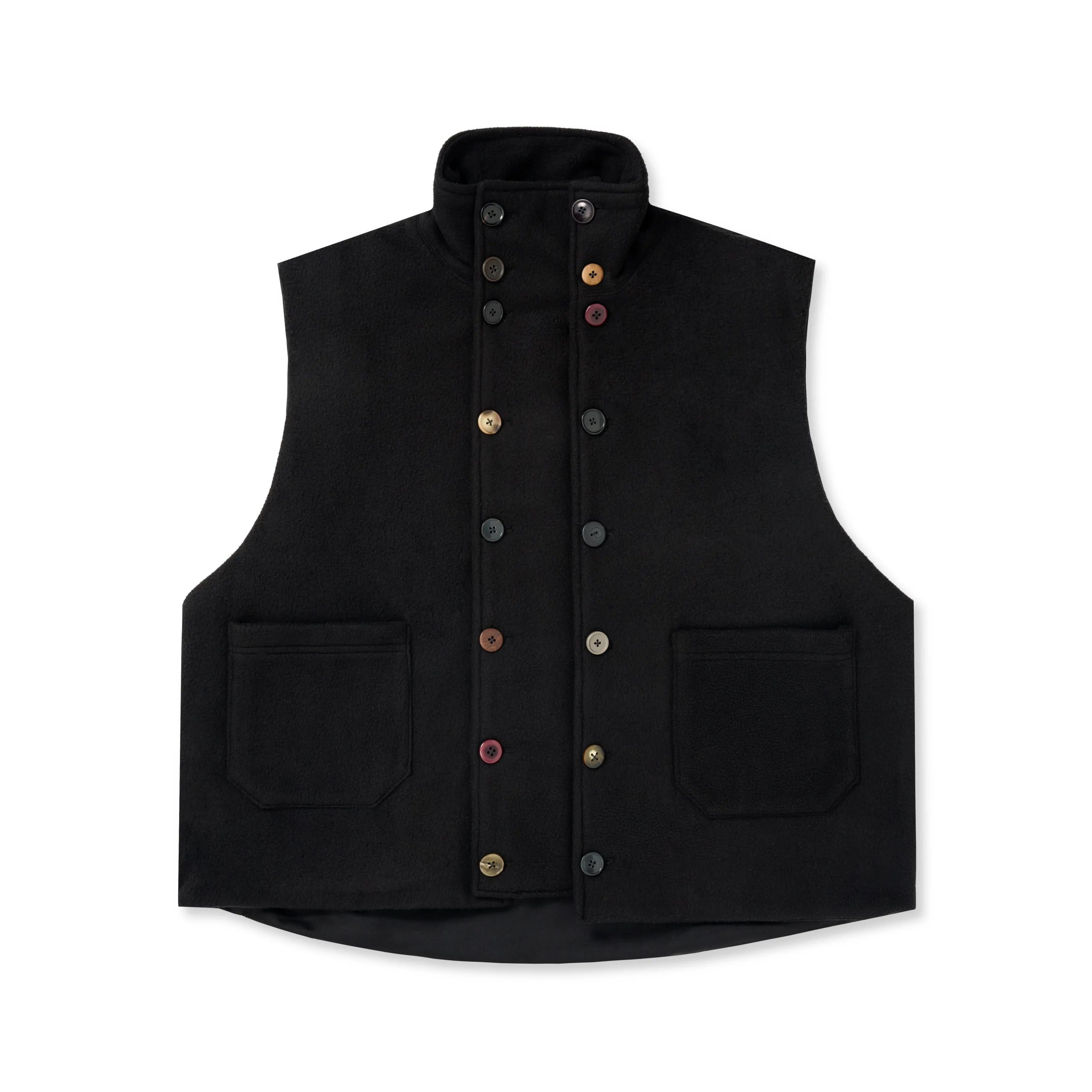FW25 Runway BLACK FLEECE VEST