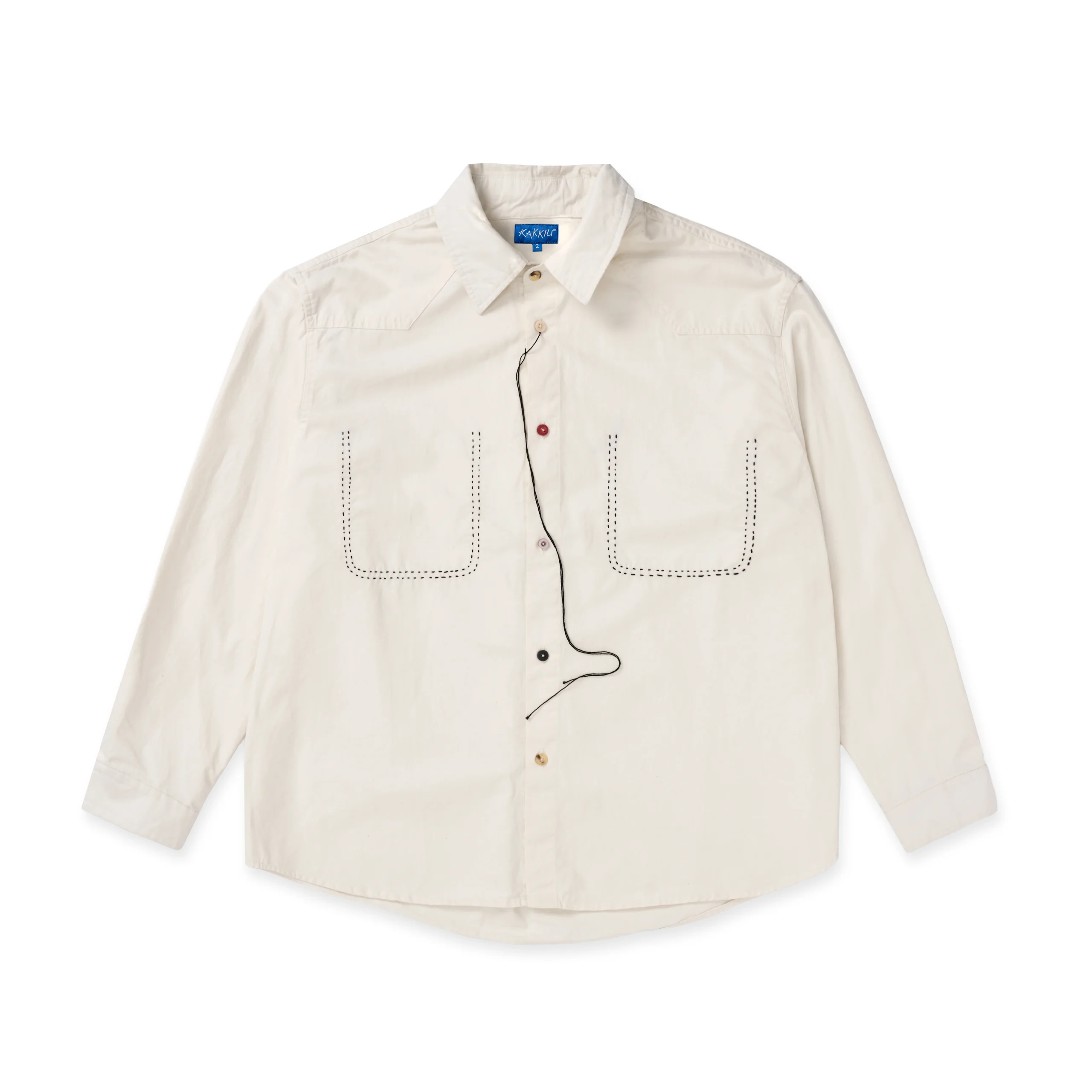 FW25 Runway EMBROIDERY WHITE SHIRT