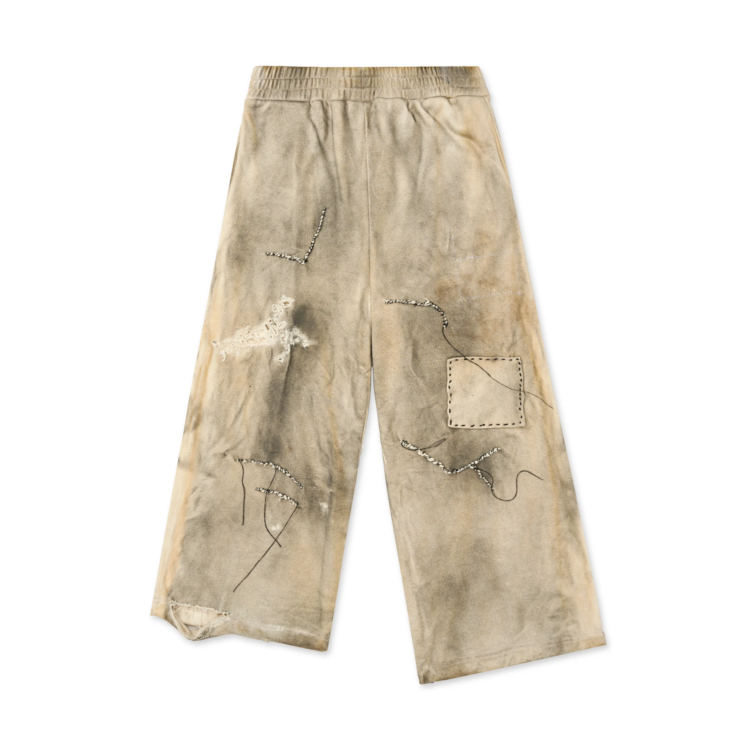 FW25 Runway DIRTY PATCH SWEATPANTS