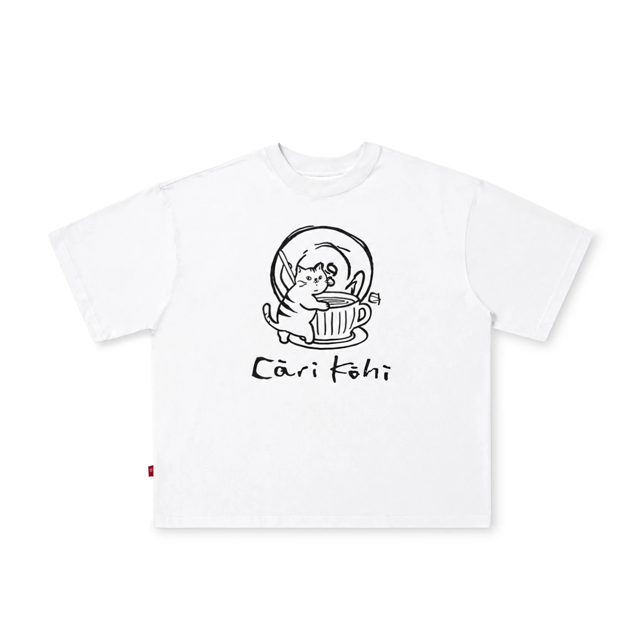 CARI KŌHĪ 26 White Tee