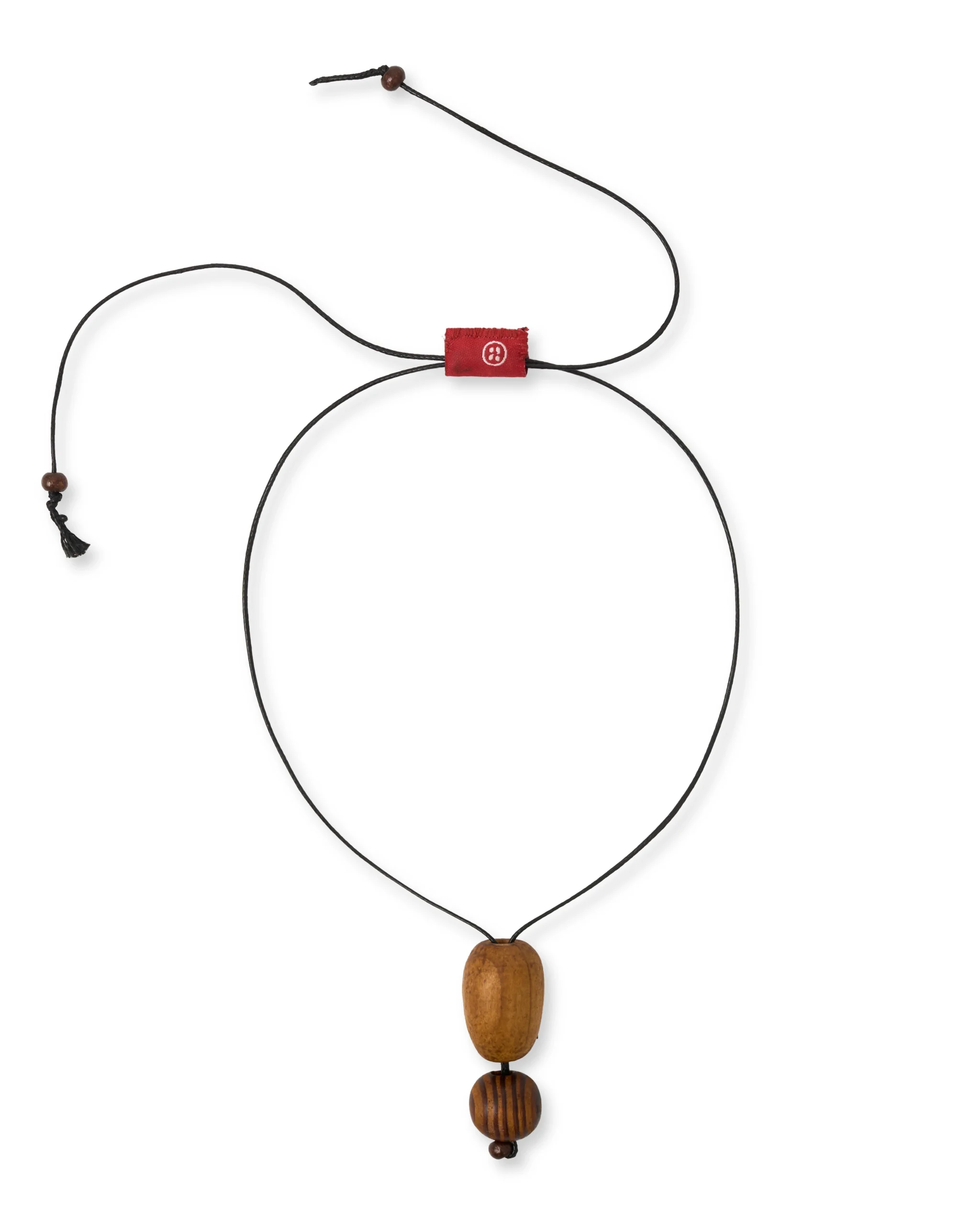 FW25 Runway 2-PIECES WOODEN NECKLACE