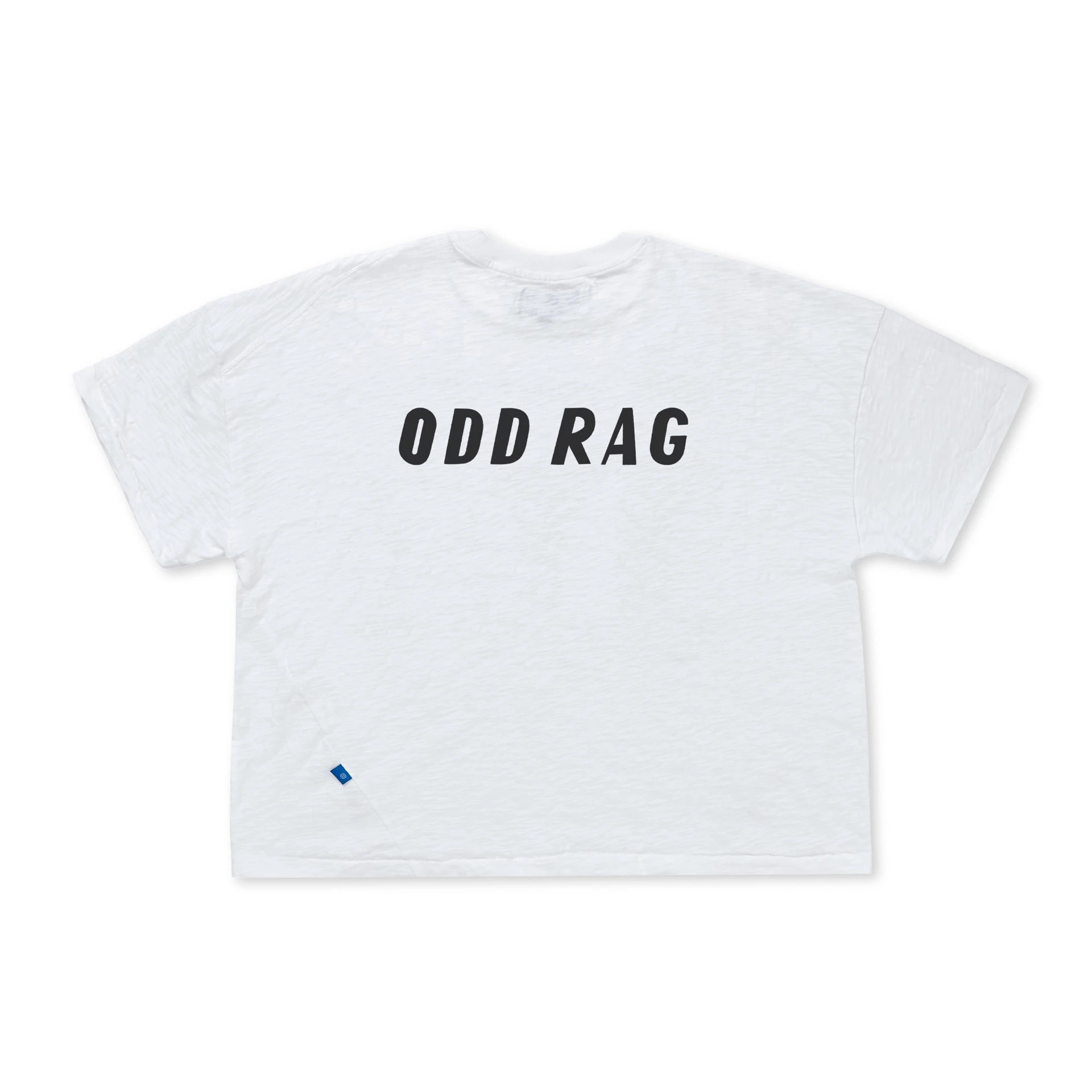 Alternative view of ODD RAG LOGO White Tee