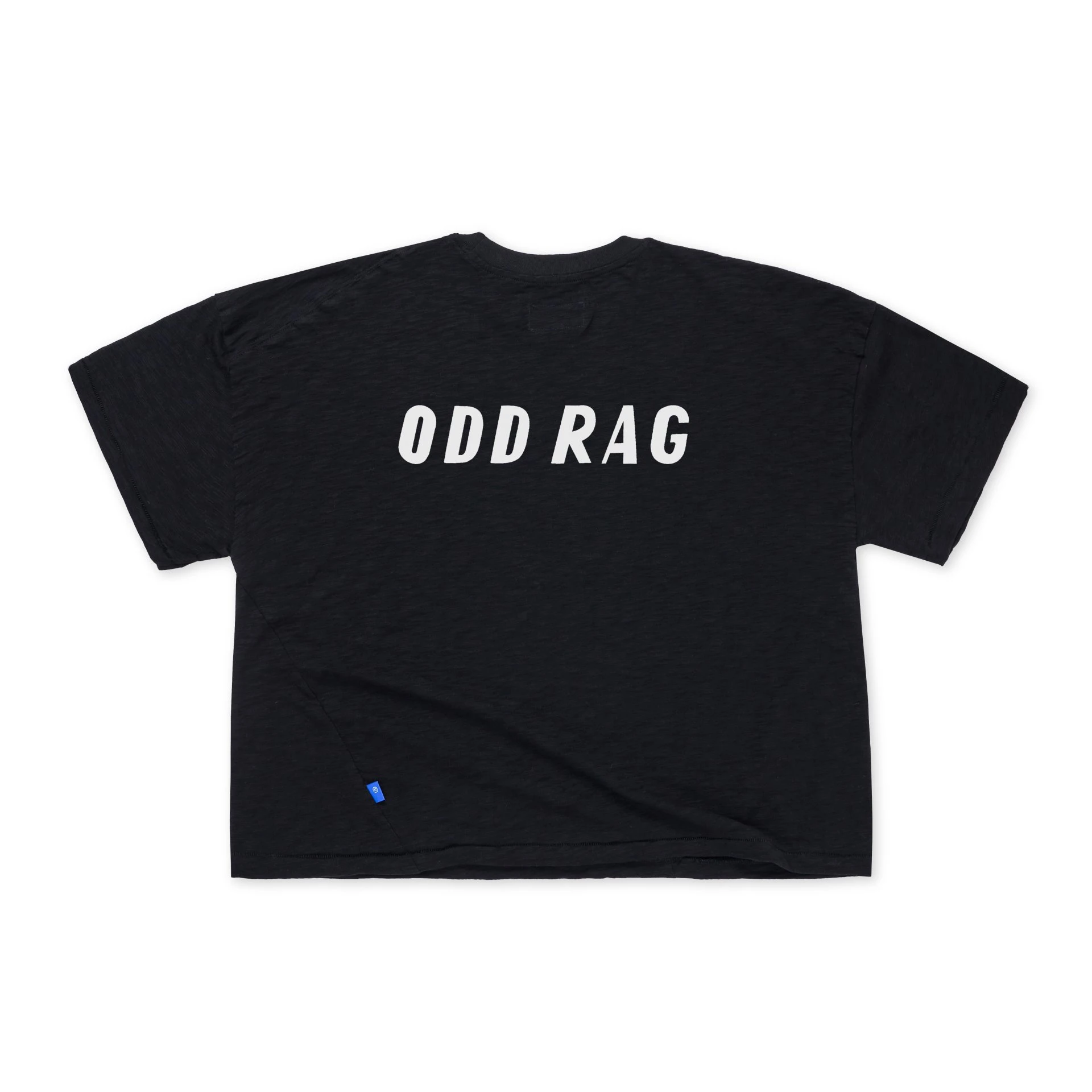 Alternative view of ODD RAG LOGO Black Tee
